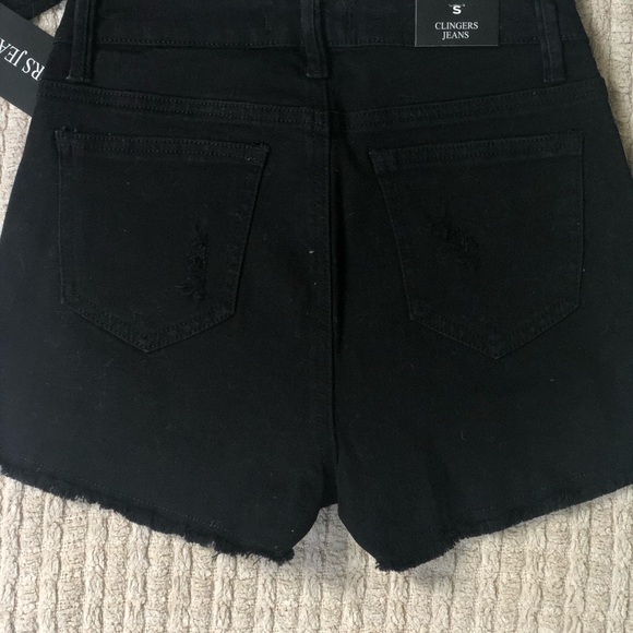 Distressed denim shorts - Picture 9 of 10